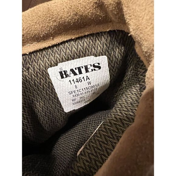 BATES 11461A Tan Intermediate Weather ICW Insulated GORE-TEX Boots Sz 8W - Picture 3 of 5